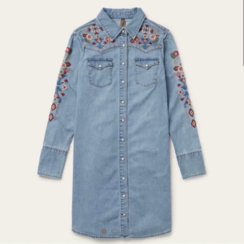 Stetson Denim Shirt Dress